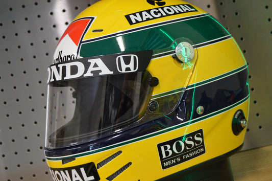Senna Helmet Replica Sticker Kit