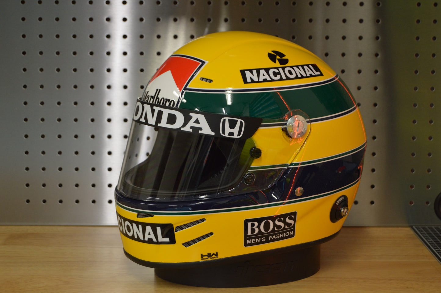 Senna Helmet Replica Sticker Kit