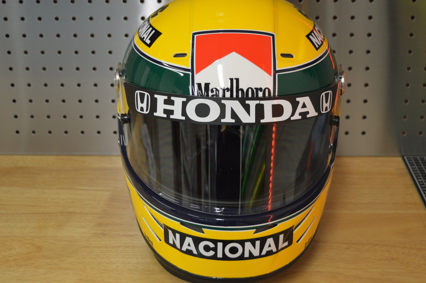 Senna Helmet Replica Sticker Kit